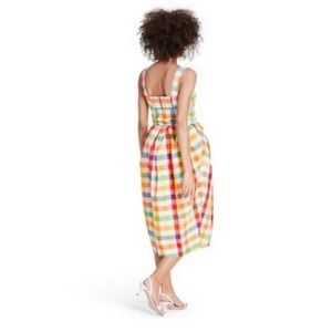 New With Tag. Christopher John Rogers for Target Plaid Tie Waist Dress Size 10